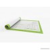 CLEARANCE NonStick Silicone Baking Mats - 2 pc Set - Silicandy Rectangular Mats with Fiberglass are Great for Cooking with Kids – Kitchen Tool Includes Measurements Recipes & More Printed Directly on Mat! [Green] - B00XK8U298